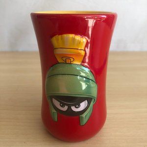 NEW RARE Marvin the Martian Xpres Red Ceramic Tumbler Cup #GF